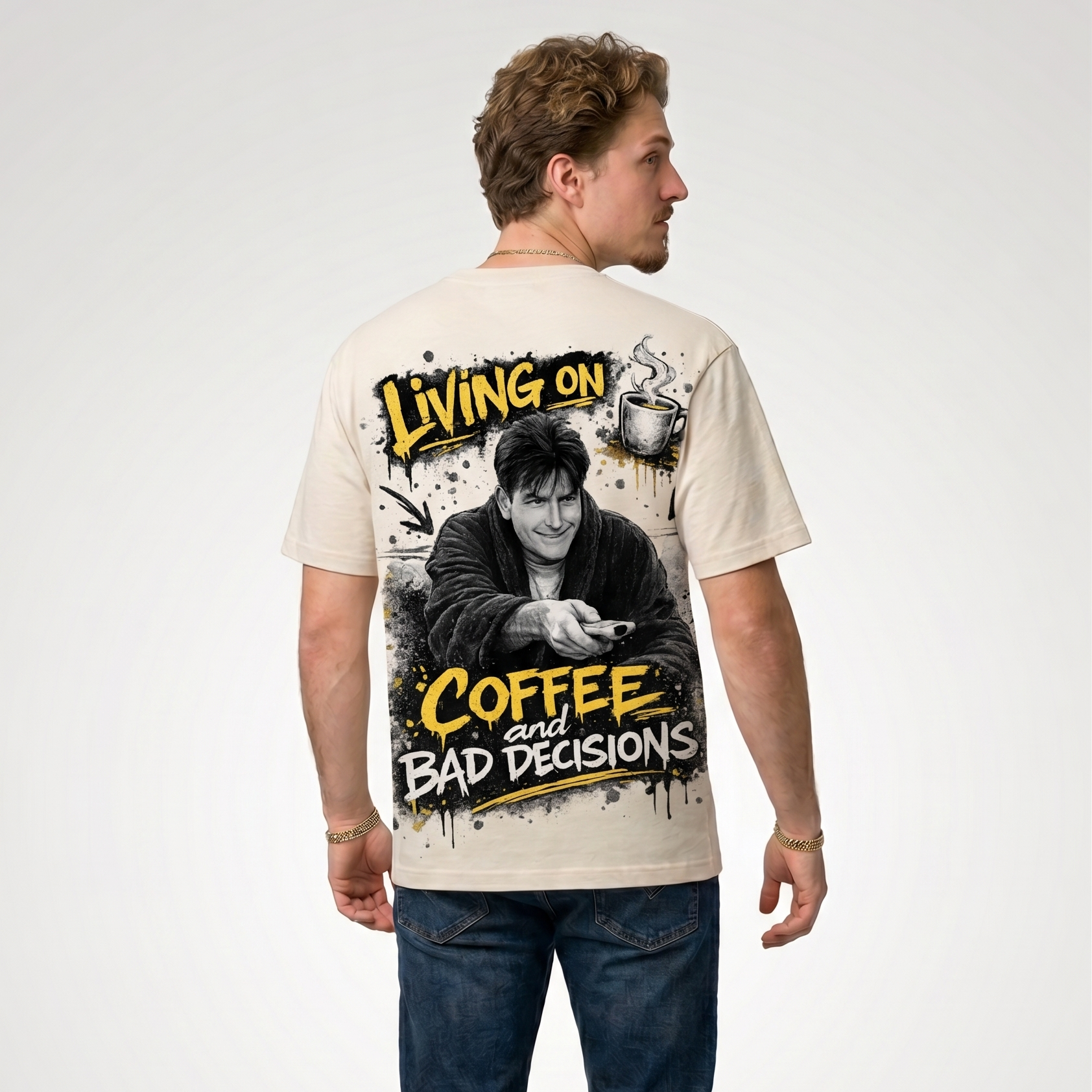 TAAHM - Living on Coffee Graphic Tee